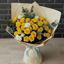 Букет цветов из:  Розы в Новосельцево