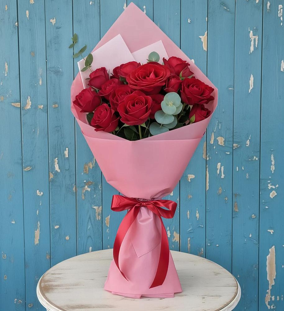 Букет цветов из: Розы в Новосельцево