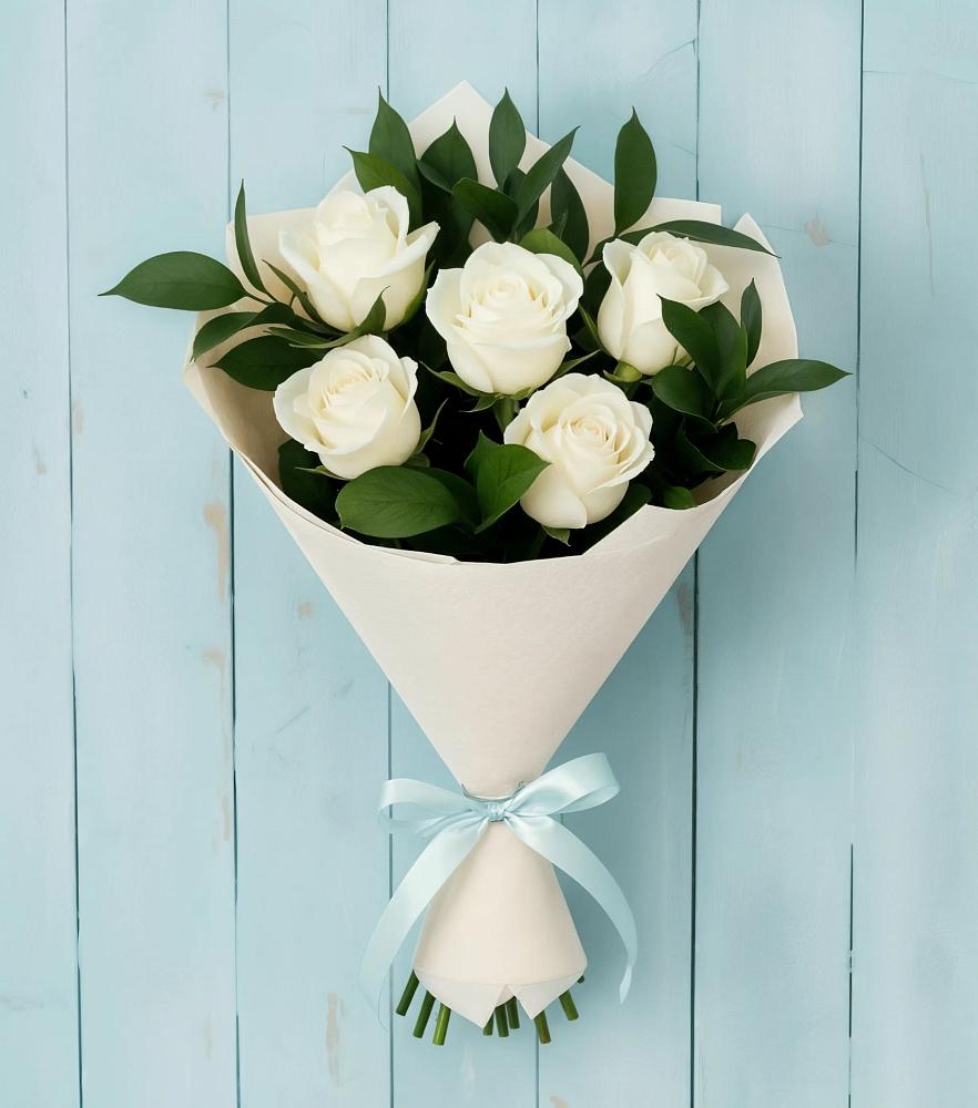 Букет цветов из: Розы в Новосельцево