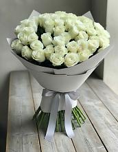 Букет 35 Белых роз #REPLACE_PRED# Новосельцево