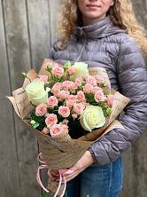 Букет цветов из:  Розы в Новосельцево