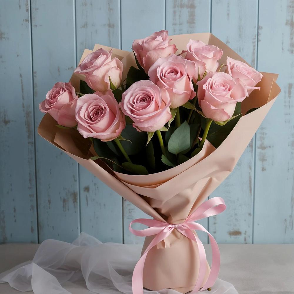 Букет цветов из: Розы в Новосельцево