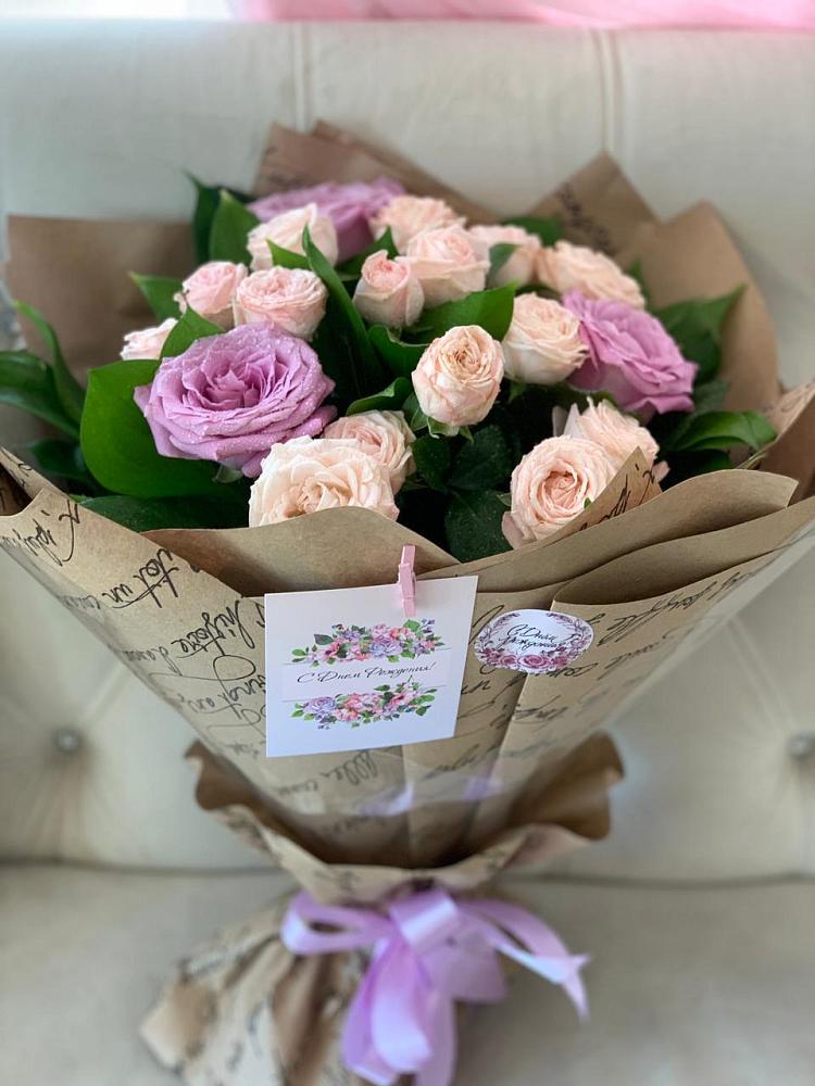 Букет цветов из: Розы в Новосельцево