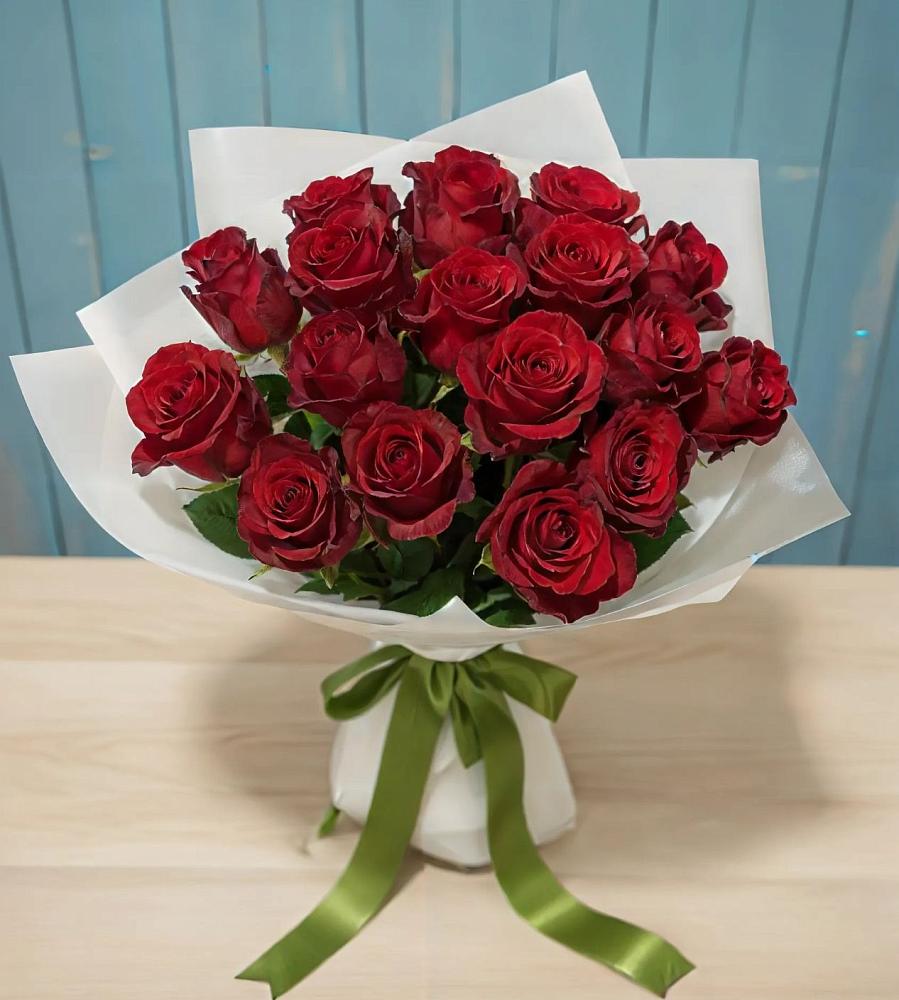 Букет Красные розы в Новосельцево