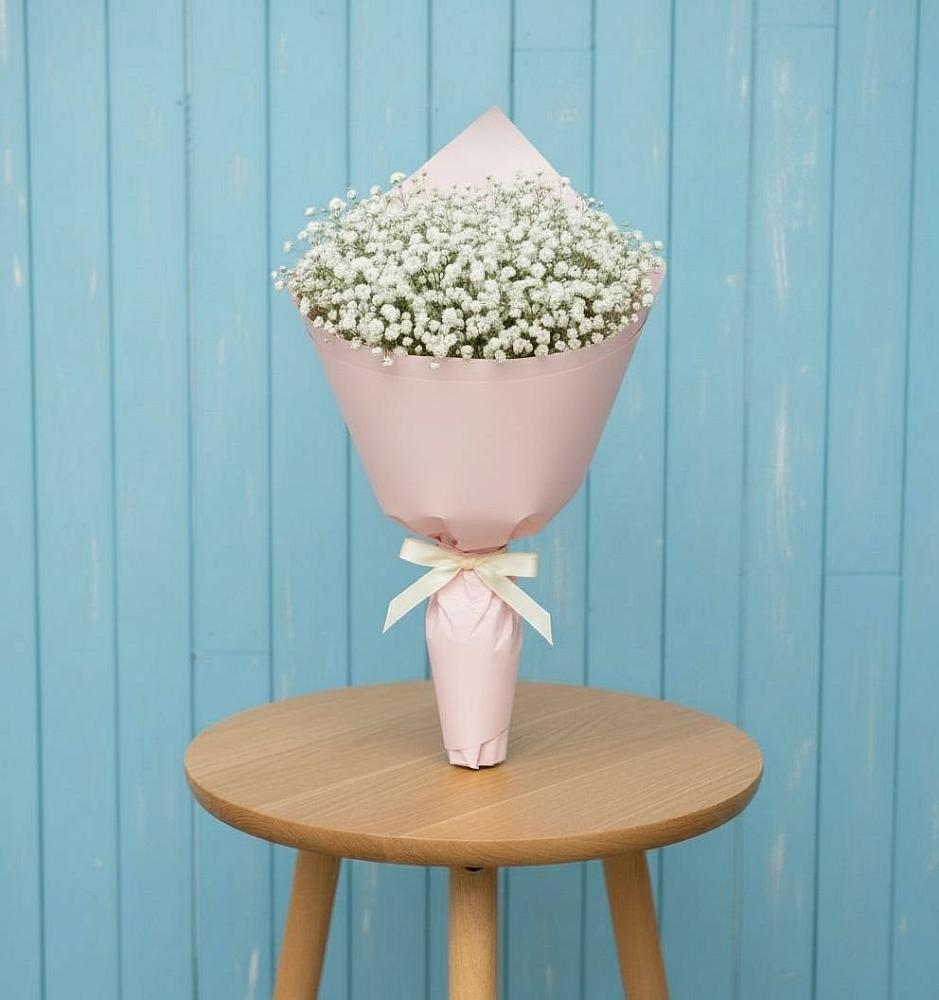 Букет цветов из: Гипсофила в Новосельцево