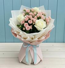 Букет цветов из:  Розы #REPLACE_PRED# Новосельцево
