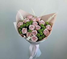 Букет цветов из:  Розы и Хризантемы в Новосельцево