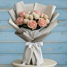 Букет цветов из:  Розы в Новосельцево