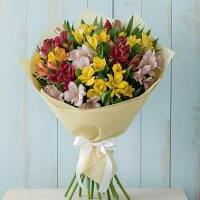 Букет цветов из:  Альстромерии в Новосельцево