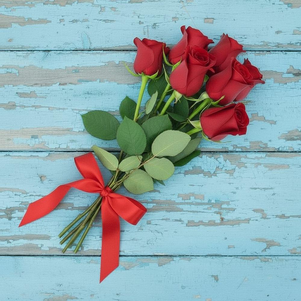 Букет Красные розы в Новосельцево