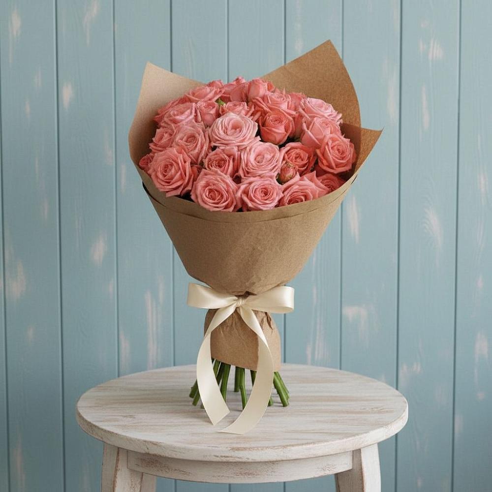 Букет цветов из: Розы в Новосельцево