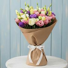 Букет цветов из:  Лизиантусы #REPLACE_PRED# Новосельцево