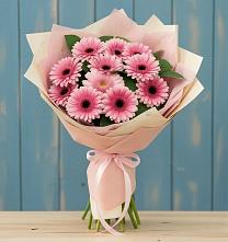 Букет цветов из:  Герберы #REPLACE_PRED# Новосельцево