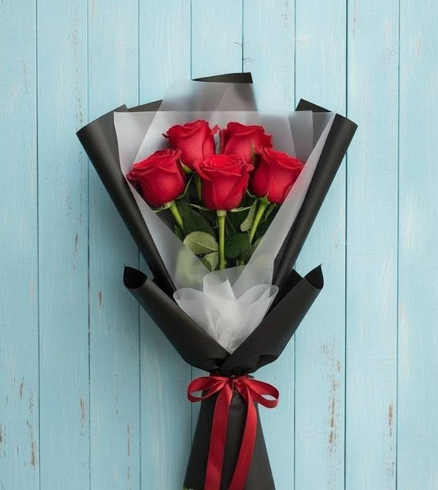 Букет цветов из: Розы в Новосельцево