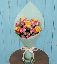 Букет цветов из:  Розы в Новосельцево