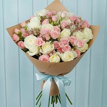Букет цветов из:  Розы в Новосельцево